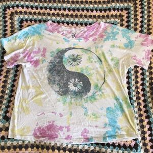 Urban Outfitters tie dye peace sign shirt